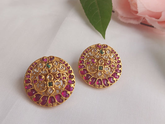 Big Sized Kempu Studs