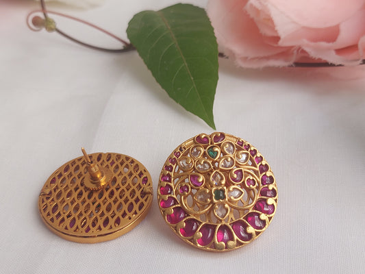 Big Sized Kempu Studs