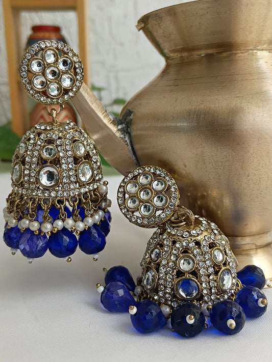 Festive Jhumkis in Pearls, Kundans & Beads